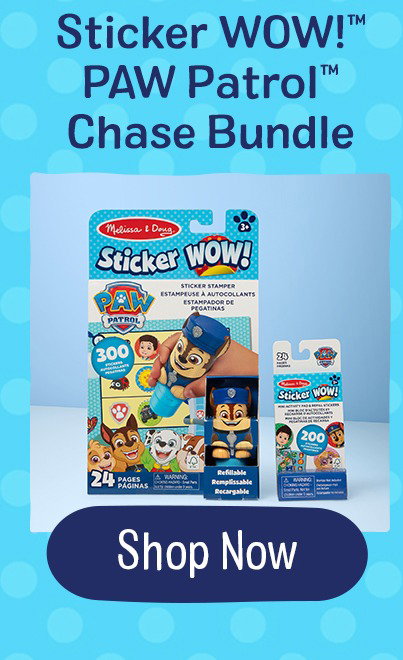 Sticker WOW!™ PAW Patrol Chase Bundle