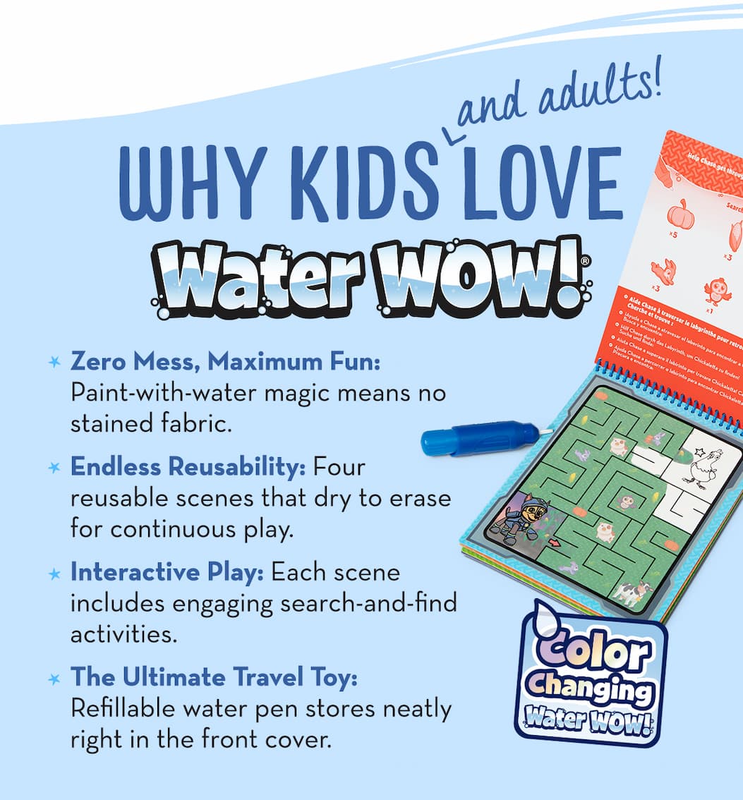 Why kids and adults love water wow