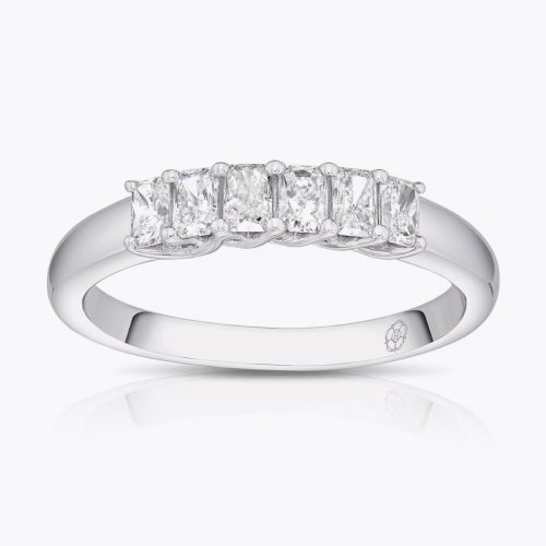 Harriet 14ct White Gold Radiant Eternity 0.50ct Lab Grown Diamond Ring
