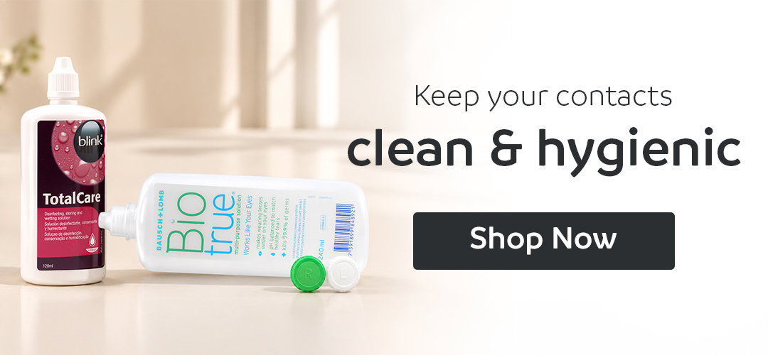 Keep your contacts clean & hygienic | Shop Now