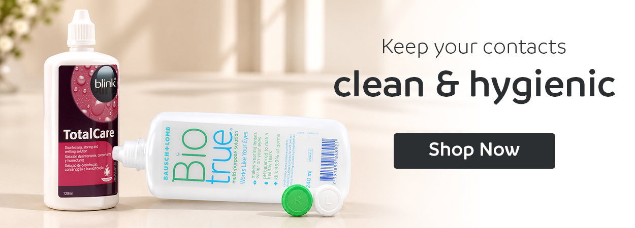 Keep your contacts clean & hygienic | Shop Now