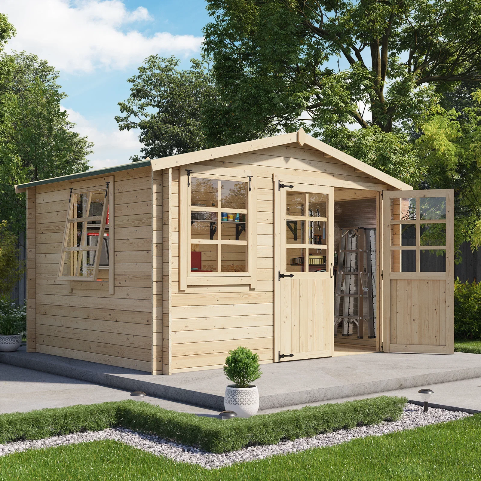 Image of BillyOh Clubman Heavy Duty Shed Log Cabin