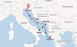 Ihre persönliche Kreuzfahrtempfehlung