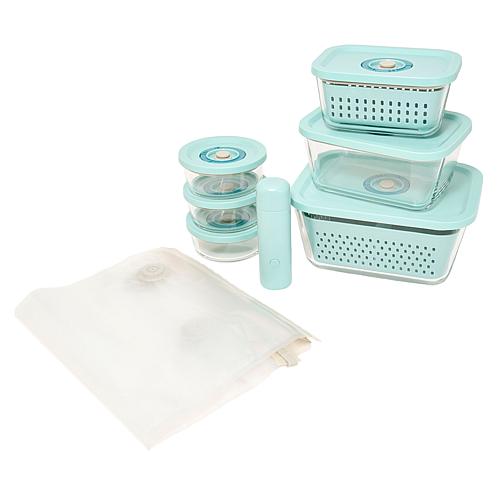 Curtis Stone 20pc Vacuum Seal Food Storage Set With Pump