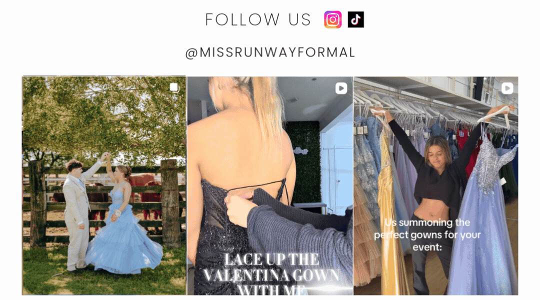 miss runway formal instagram page