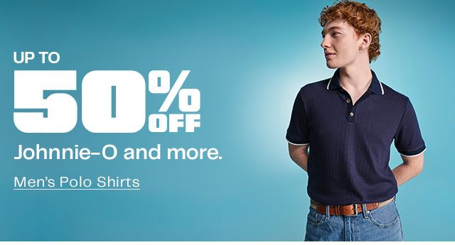 Up to 50% Off Johnnie-O and more.