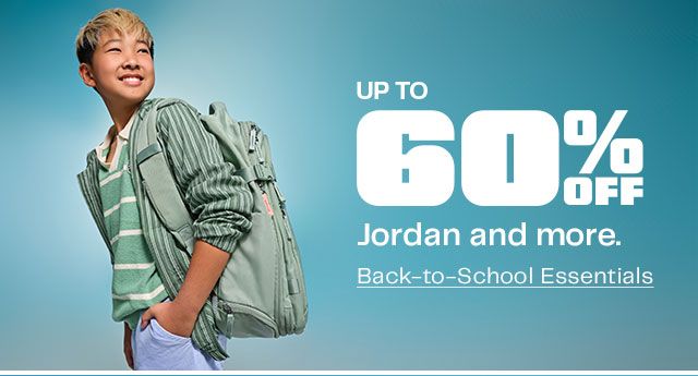 Up to 60% Off Jordan and more.