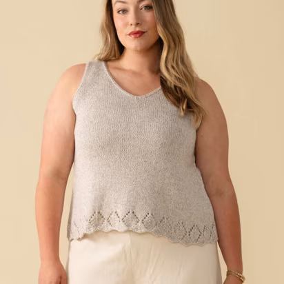 Jolie Top in Berroco Iris 