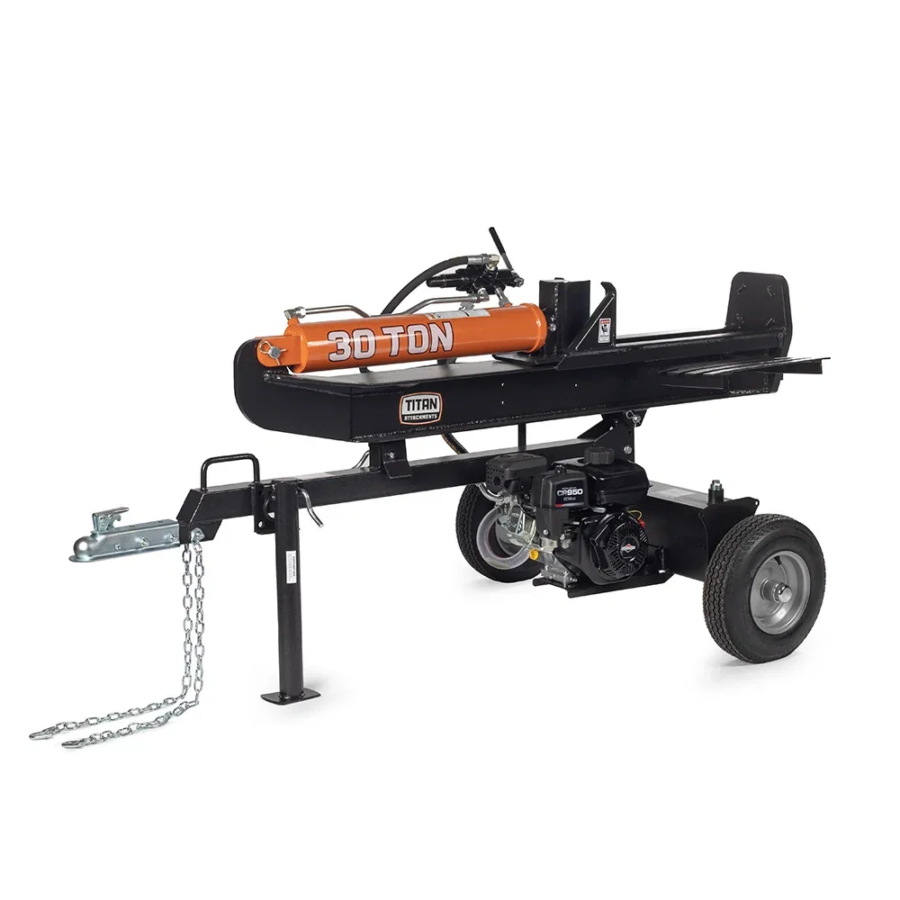 Image of 30 Ton Horizontal/Vertical Tow-Behind Log Splitter