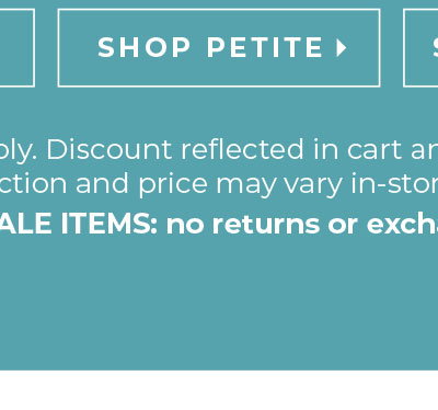 Shop Petite Now