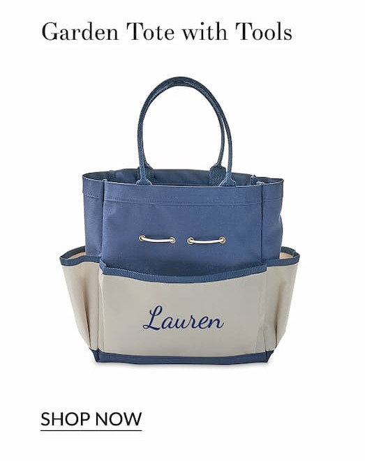Garden tote with tools