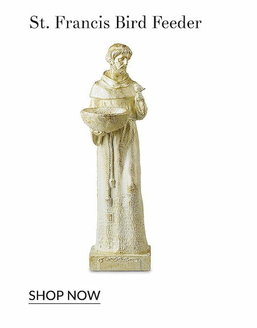 St. Francis Bird Feeder