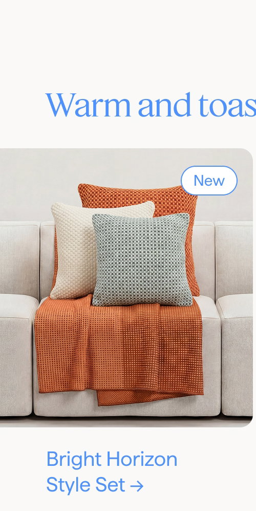 Warm and toasty. New: Bright Horizon Style Set.