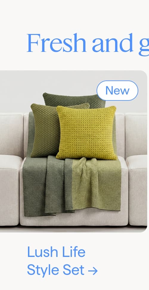 Fresh and grounded. New: Lush Life Style Set.