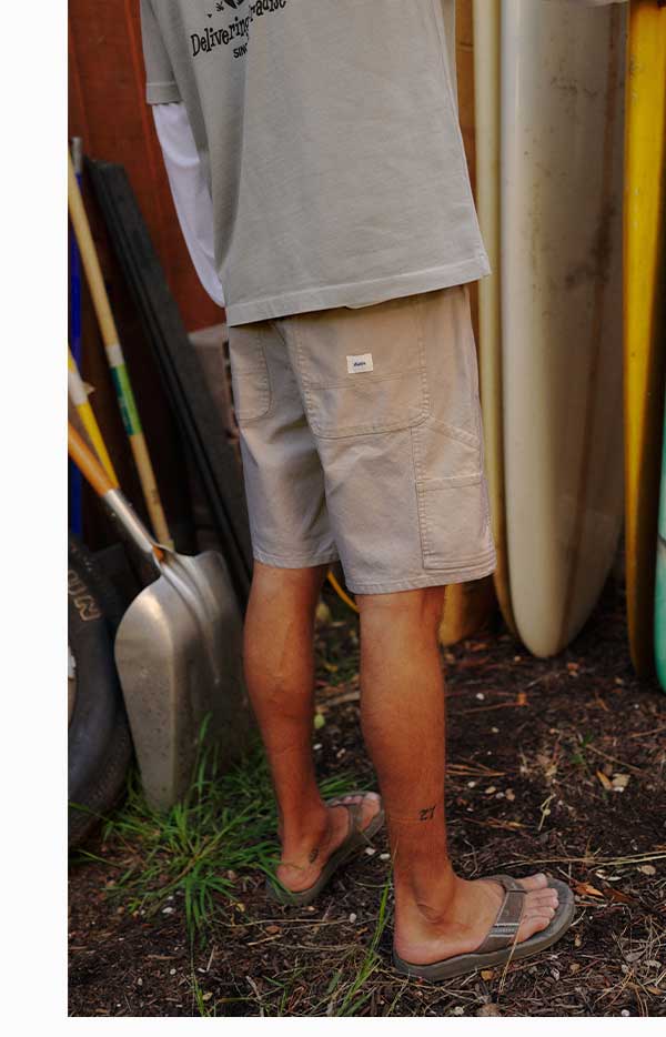 Man wearing the Stanley Short