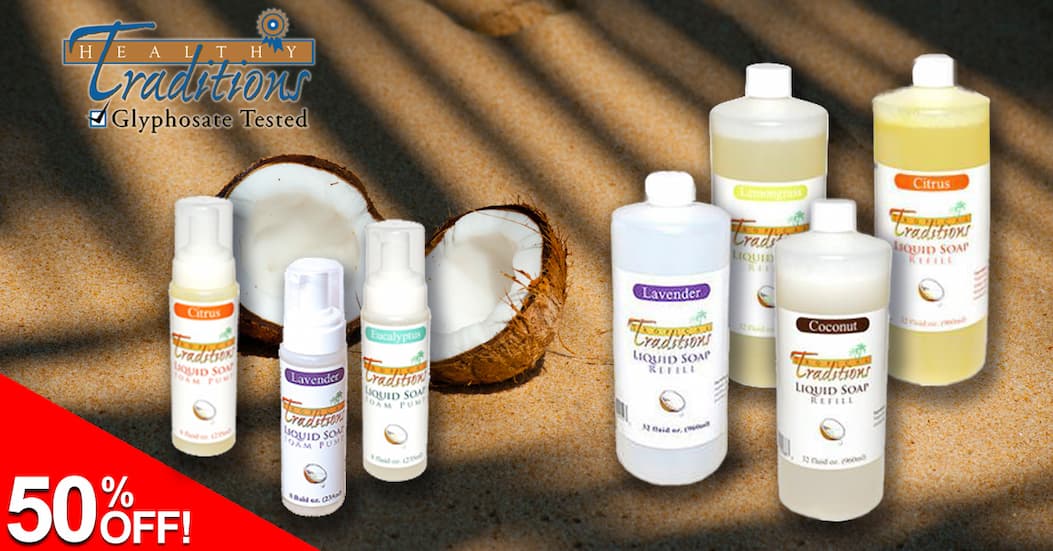 50% OFF Liquid Soap