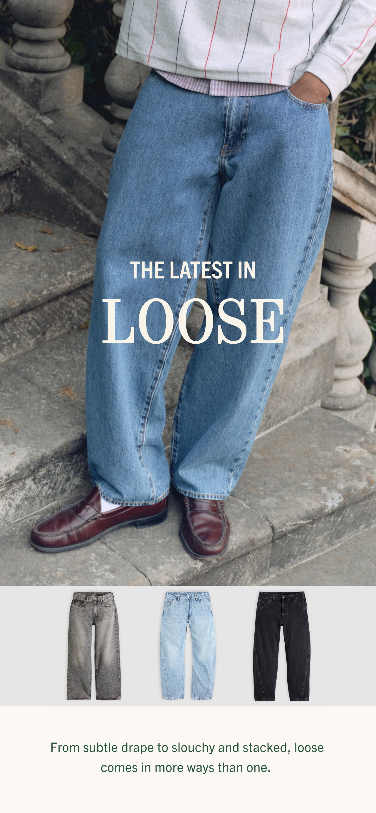 THE LATEST IN LOOSE