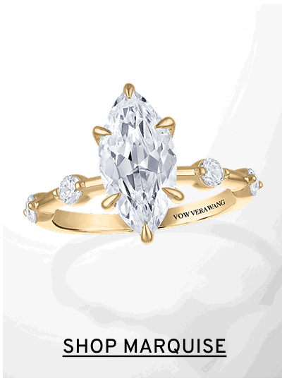 Marquise-cut diamond ring. Click to Shop Marquise-Cut Engagement Rings