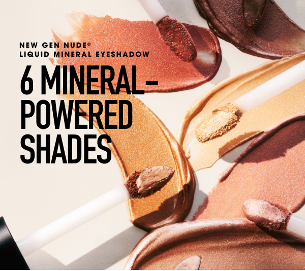 Gen Nude Liquid Mineral Eyeshadow shades
