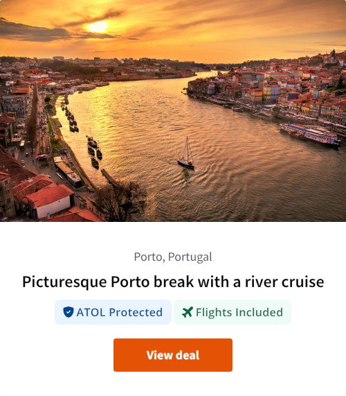 Picturesque Porto break with a river cruise