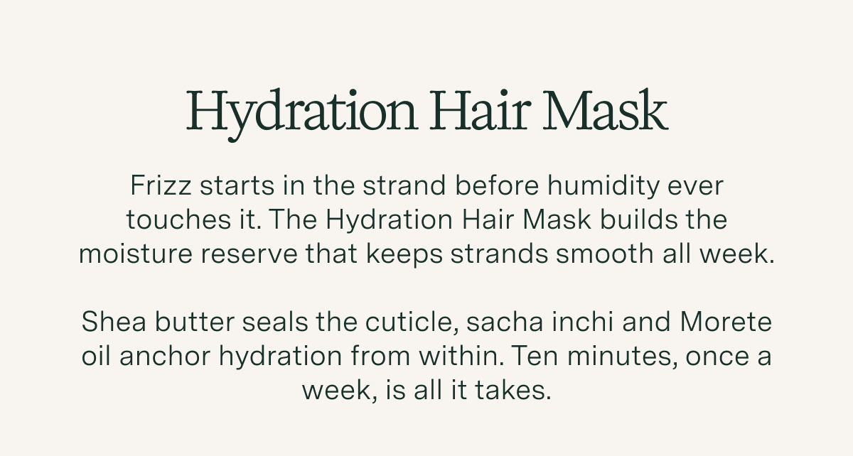 Hydration Hair Mask