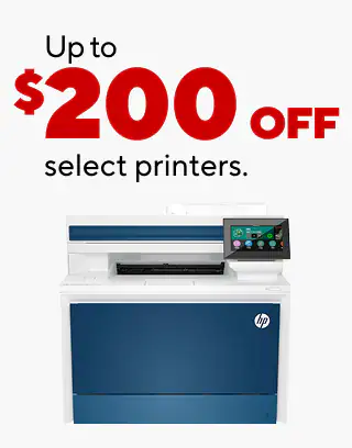 40% back in points on all ink and toner
Up to $200 off select printers
30% back in points on all printers
$33.99 Tru Red multipurpose paper, 5-ream case
Up to $130 off custom print orders