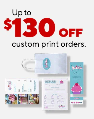40% back in points on all ink and toner
Up to $200 off select printers
30% back in points on all printers
$33.99 Tru Red multipurpose paper, 5-ream case
Up to $130 off custom print orders