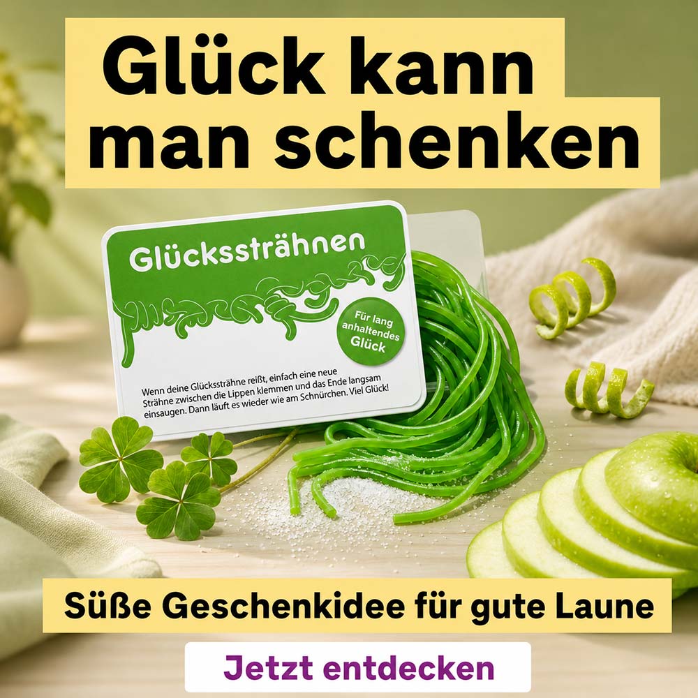 Glückssträhne - Fruchtgummischnüre