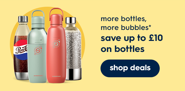 more bottles, more bubbles