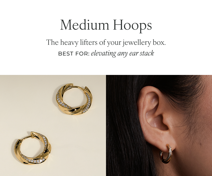 Medium Hoops