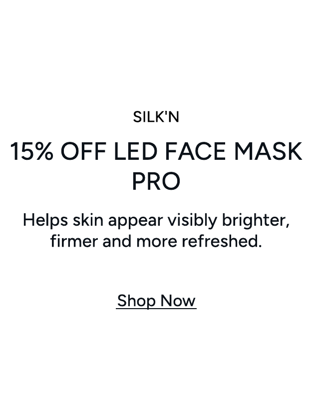 15 percent off Silk'n LED Face Mask Pro