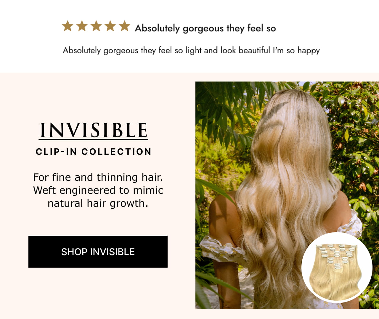 Invisible Clip In