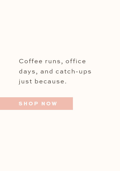 Coffee runs, office days, and catch-ups just because.