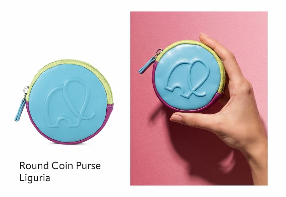 Round Coin Purse Liguria