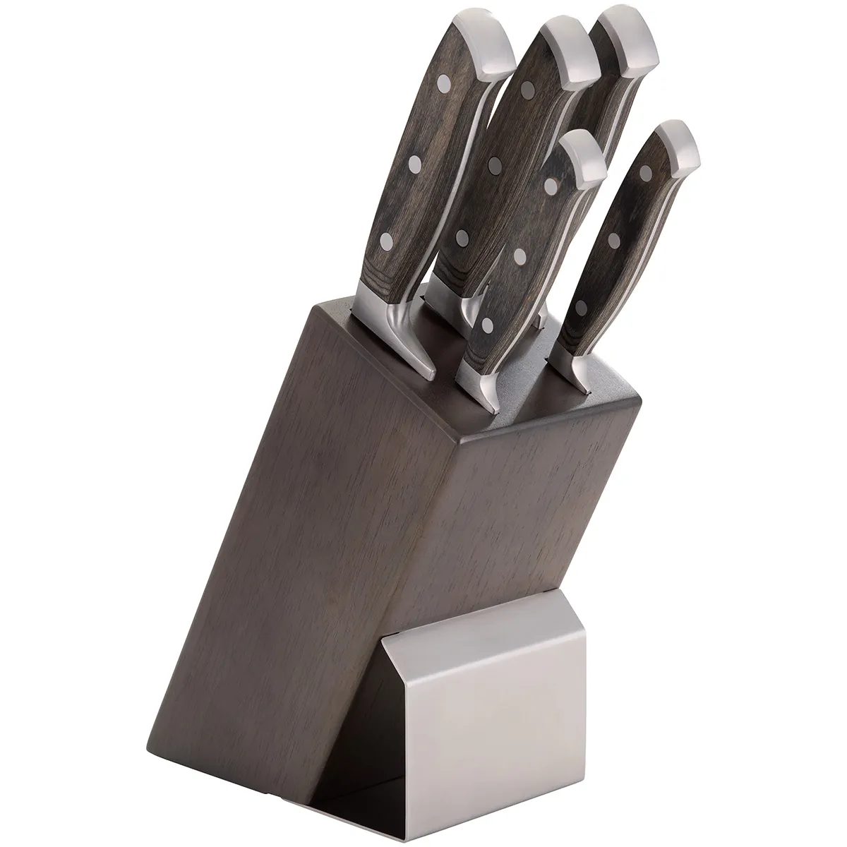 Image of Judge Pro, 5 Piece Knife Block Set