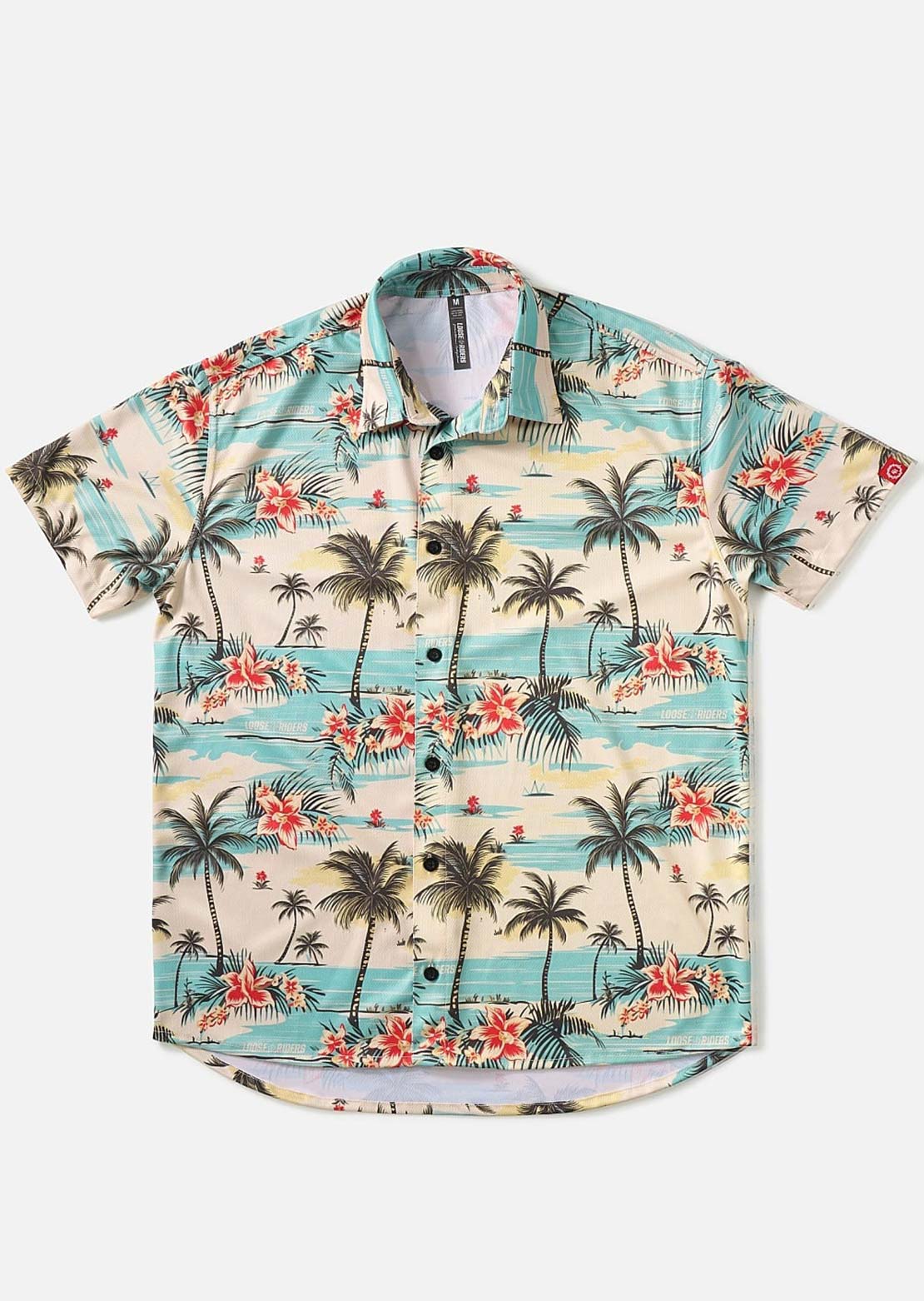 Image of Loose Riders Unisex Island Vibes Button Up Shirt