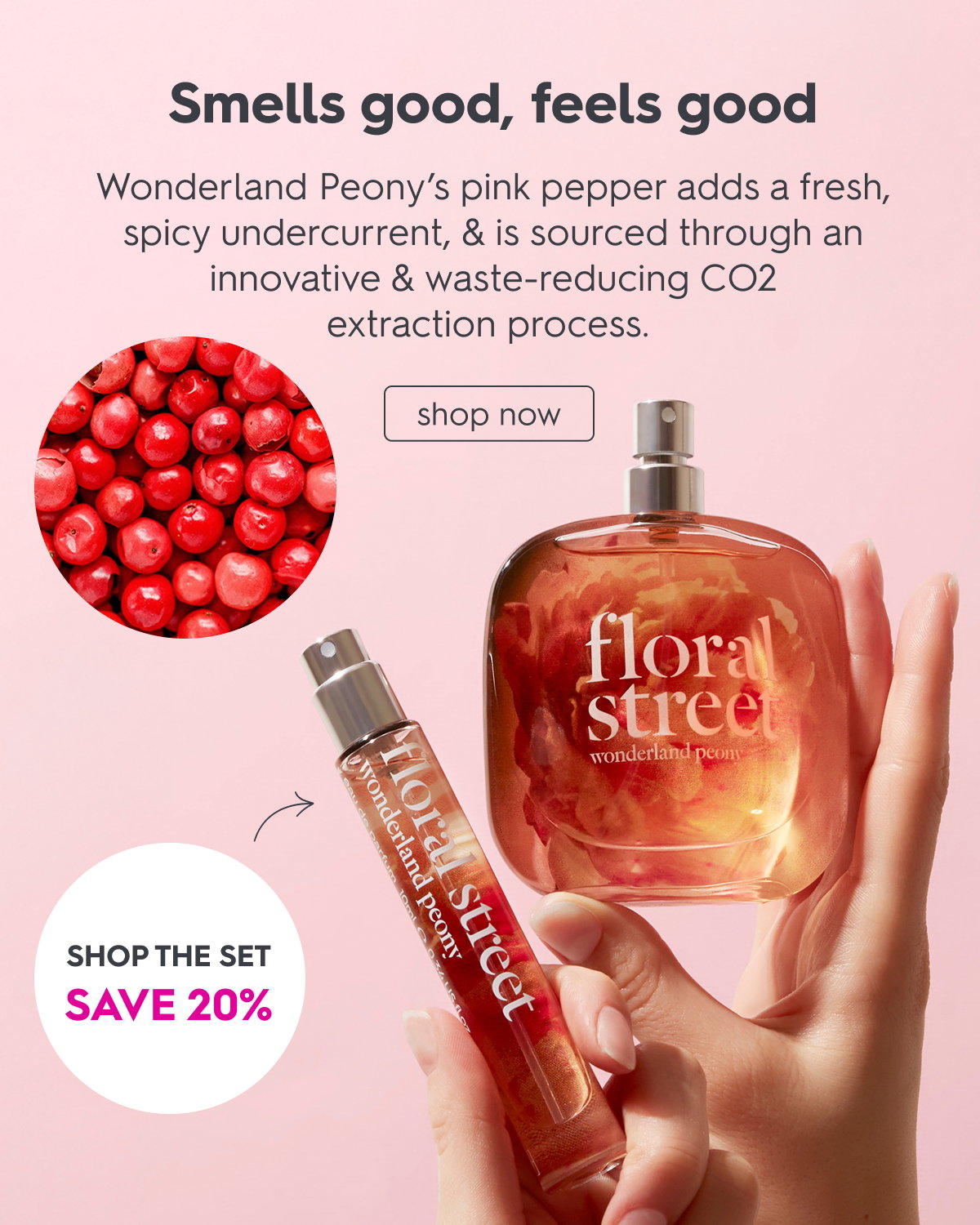 Wonderland Peony Home & Away Gift Set