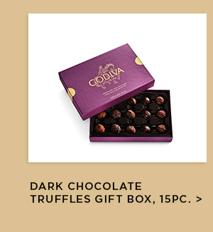 Dark Chocolate Truffles Gift Box, 15pc.