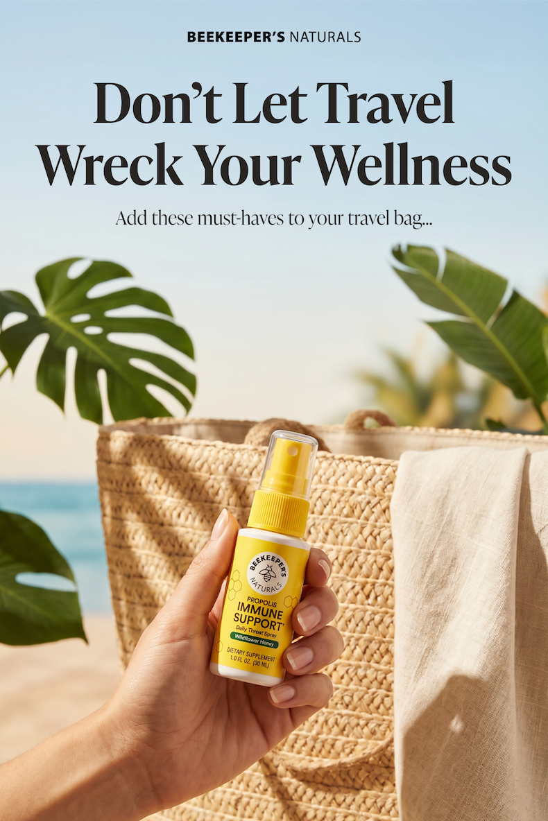Don’t Let Travel  Wreck Your Wellness  Add these must-haves to your travel bag...