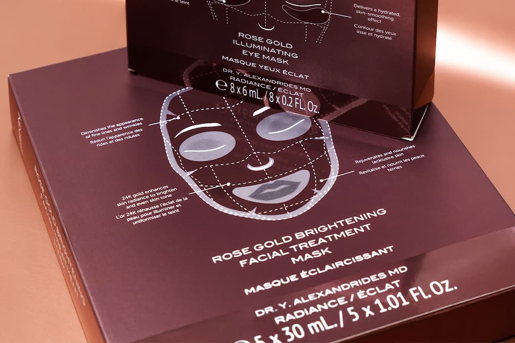 ROSE GOLD BRIGHTENING FACIAL MASK