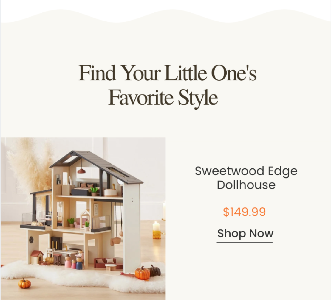 Tiny Land® Sweetwood Edge Dollhouse
