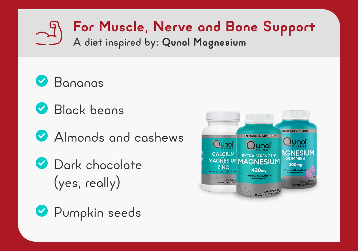 For Muscle, Nerve and Bone Support
