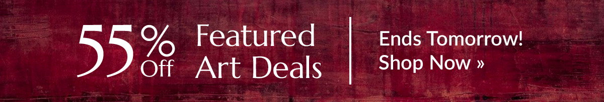 55% off art deals ends tomorrow!