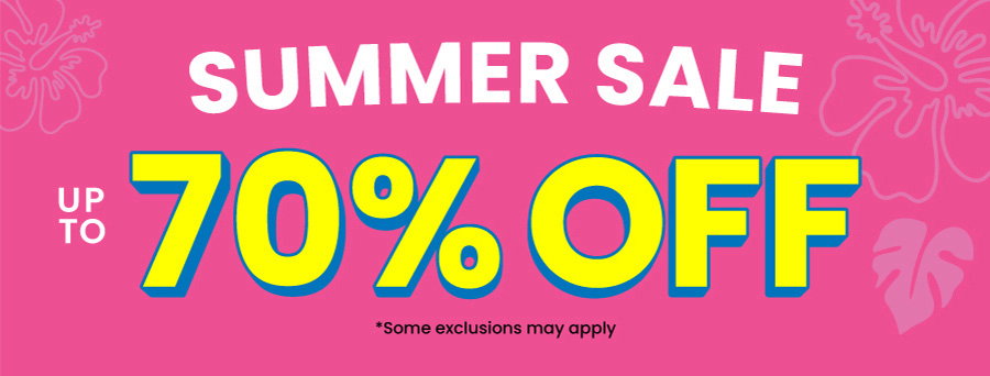 Up to 70% Off Summer Sale
