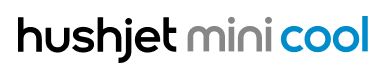 Dyson HushJet Mini Cool logo.