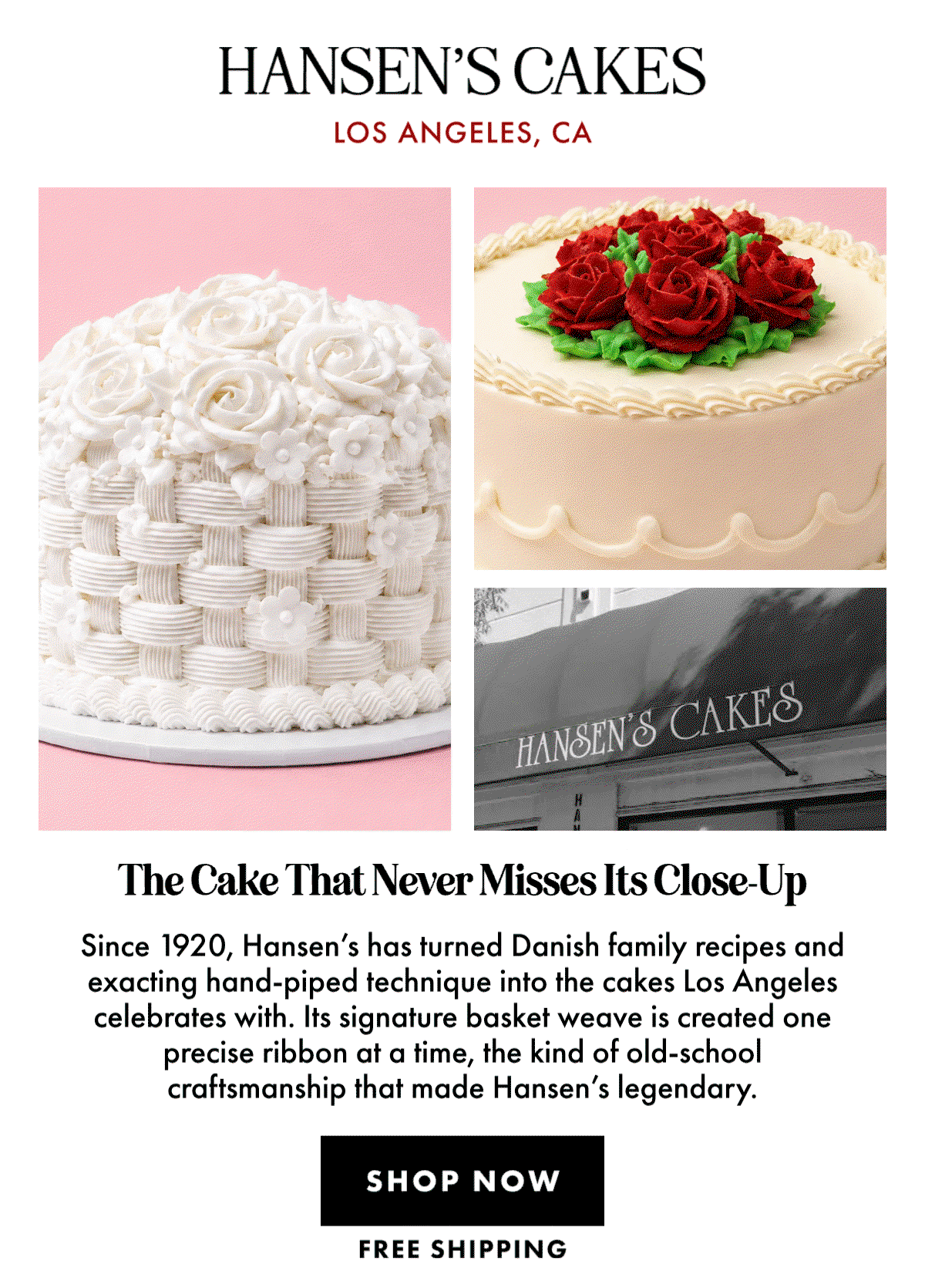 Hansen's Cakes