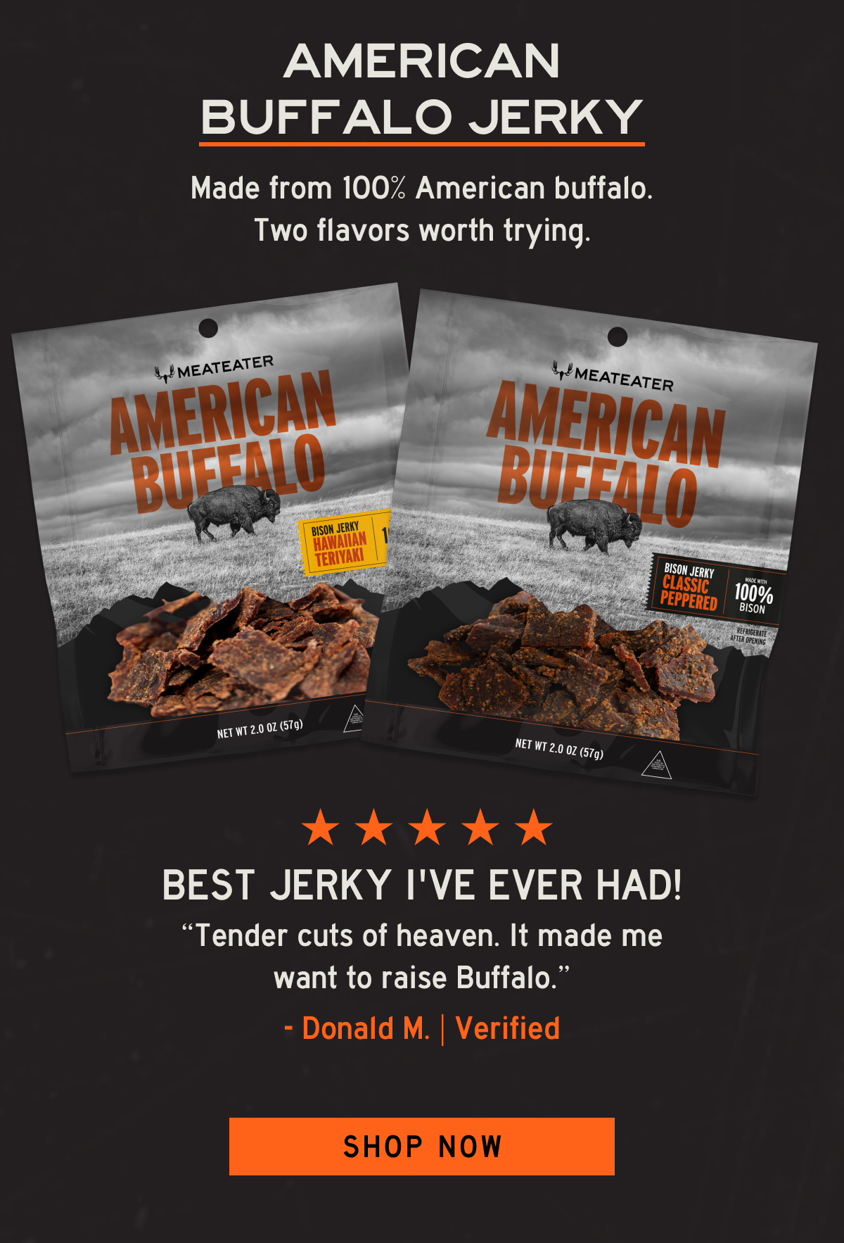 American Buffalo Jerky