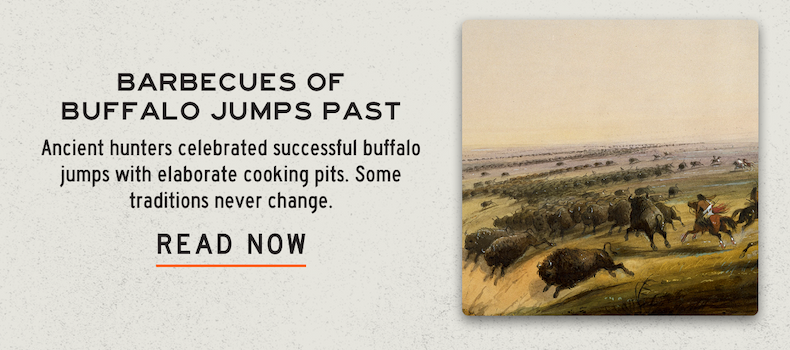 Barbecues of Buffalo Jumps Past