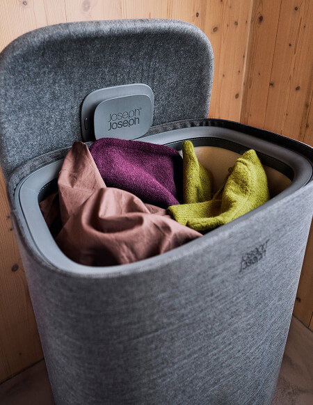 Tota 2 One 60L Forest Grey Laundry Basket