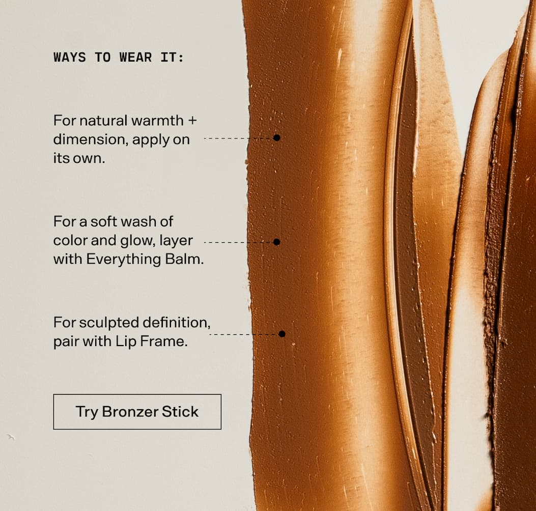 Try Bronzer Stick